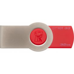 Накопитель Kingston DataTraveler 101 G3 32GB Red (DT101G3/32GB)
