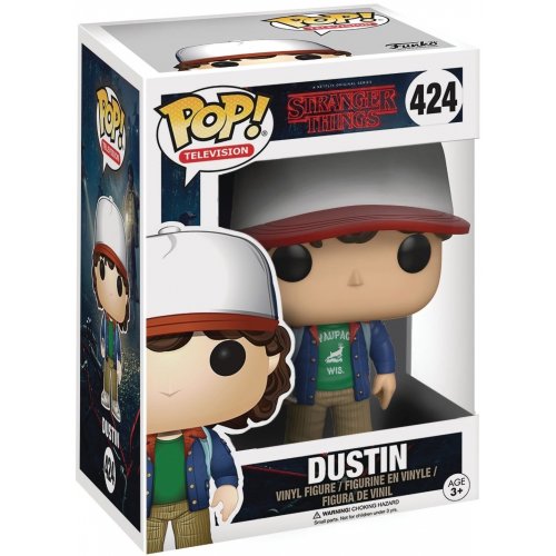 Колекційна статуетка Funko Pop! TV Stranger Things Dustin w/ Compass (FUN317) купити в Україні | Telemart фото