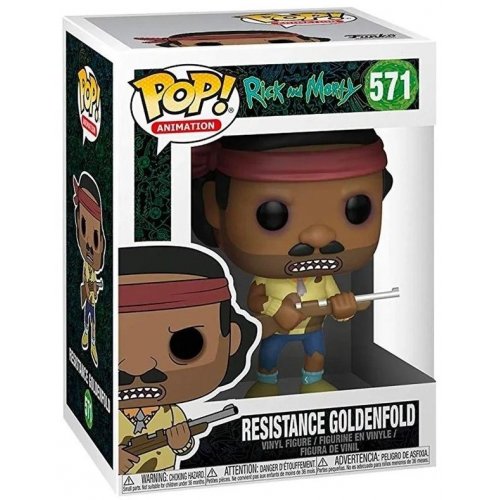 Колекційна статуетка Funko Pop! Animation Rick Morty S6 Resistance Goldenfold (FUN2299) купити в Україні | Telemart фото