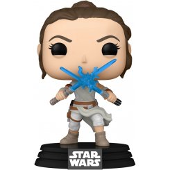 Колекційна статуетка Funko Pop! Bobble Star Wars Ep 9 Rey w/2 Light Sabers (FUN25491059)