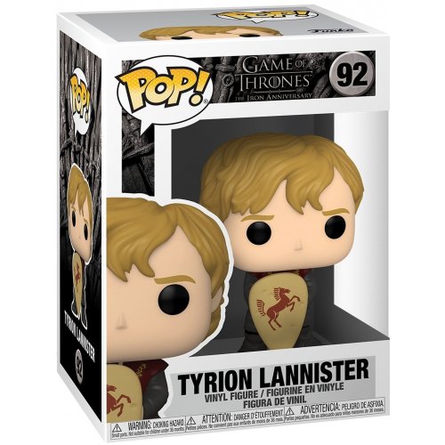 Колекційна статуетка Funko Pop! TV Game of Thrones Tyrion Lannister w/Shield (FUN25491211) купити в Україні | Telemart фото