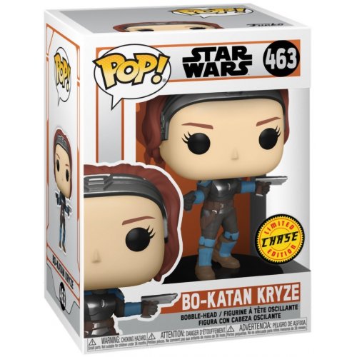 Колекційна статуетка Funko Pop! Bobble Star Wars Mandalorian BoKatan w/ Chase (FUN25491300) купити в Україні | Telemart фото