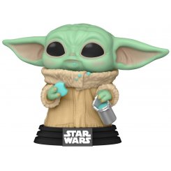 Колекційна статуетка Funko Pop! Bobble Star Wars Mandalorian Grogu with Cookies (FUN25491304)