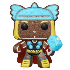 Колекційна статуетка Funko Pop! Bobble Marvel Holiday Gingerbread Thor (DGLT) (FUN25491460)
