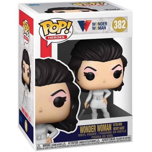 Колекційна статуетка Funko Pop! Heroes DC Wonder Woman 80th Wonder Woman Ultra Mod Secret Agent (FUN25491525) купити в Україні | Telemart фото