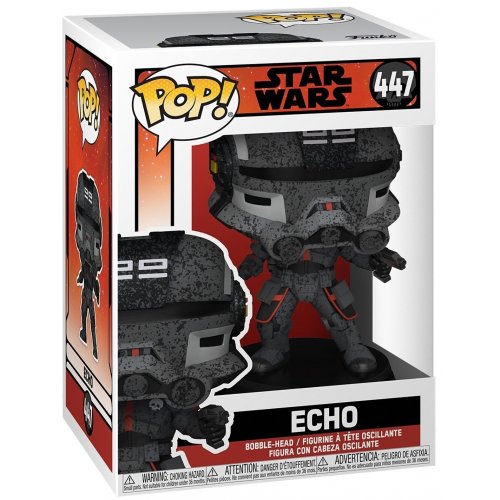 Колекційна статуетка Funko Pop! Bobble Star Wars Bad Batch Echo (FUN25491589) купити в Україні | Telemart фото