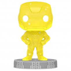 Колекційна статуетка Funko Pop! Art Series Bobble Marvel Infinity Saga Iron Man Yellow w/Case (FUN25491661)