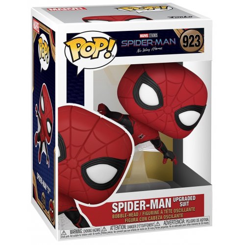 Колекційна статуетка Funko Pop! Bobble Marvel Spider-Man No Way Home Spider-Man (Upgraded Suit) (FUN25491663) купити в Україні | Telemart фото