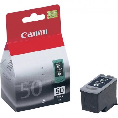 Купити Картридж Canon PG-50 (0616B001/0616B025) Black - ціна в Києві, Львові, Вінниці, Хмельницькому, Франківську, Україні | інтернет-магазин TELEMART.UA фото