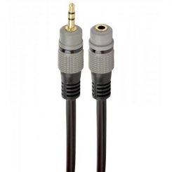 Подовжувач Cablexpert 3.5mm M/F 1.5m (CCAP-3535MF-1.5M) Black