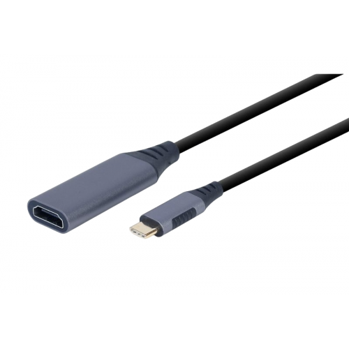 Купить Адаптер Cablexpert USB Type-C - HDMI 0.15m 4K (A-USB3C-HDMI-01) Black - цена в Харькове, Киеве, Днепре, Одессе
в интернет-магазине Telemart фото