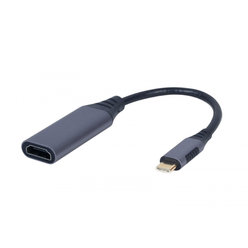 Купить Адаптер Cablexpert USB Type-C - HDMI 0.15m 4K (A-USB3C-HDMI-01) Black - цена в Харькове, Киеве, Днепре, Одессе
в интернет-магазине Telemart фото