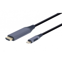 Кабель Cablexpert USB Type-C - HDMI 1.8m 4K (CC-USB3C-HDMI-01-6) Black