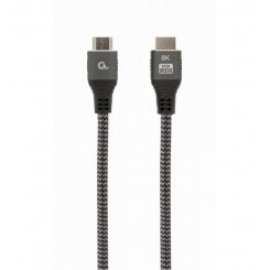 Кабель Cablexpert HDMI - HDMI v2.1 8K with Ethernet 2m (CCB-HDMI8K-2M) Black