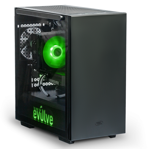Продать Компьютер EVOLVE CyberPart Platinum 5H (EVCP-P5Hi1010FN3050-8S240H1TBK) Black по Trade-In интернет-магазине Телемарт - Киев, Днепр, Украина фото