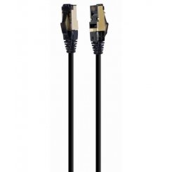 Патч-корд Cablexpert S/FTP, RJ-45, Cat8 50u 0.25m (PP8-LSZHCU-BK-0.25M) Black