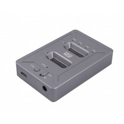 Док-станція Agestar USB Type-C 3.1 for 2 x M2 NVME (31CBNV2) Grey