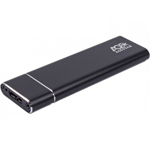 Купити Зовнішня кишеня Agestar USB 3.2 Gen1 M2 SATA (3UBNF5) Grey - ціна в Києві, Львові, Вінниці, Хмельницькому, Франківську, Україні | інтернет-магазин TELEMART.UA фото