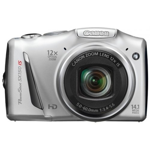 Купить Цифровые фотоаппараты Canon PowerShot SX150 IS Silver - цена в Харькове, Киеве, Днепре, Одессе
в интернет-магазине Telemart фото
