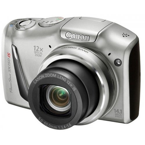 Купить Цифровые фотоаппараты Canon PowerShot SX150 IS Silver - цена в Харькове, Киеве, Днепре, Одессе
в интернет-магазине Telemart фото