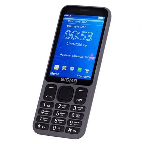 Купить Мобильный телефон Sigma mobile X-style 351 LIDER Grey - цена в Харькове, Киеве, Днепре, Одессе
в интернет-магазине Telemart фото