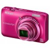 Фото Цифровые фотоаппараты Nikon Coolpix S6300 Pink