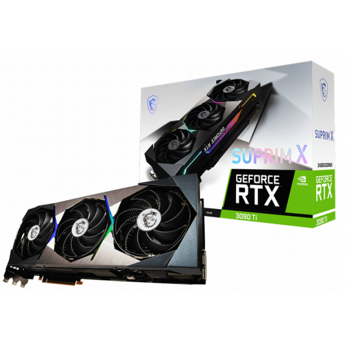 Продати Відеокарта MSI GeForce RTX 3090 Ti SUPRIM X 24576MB (RTX 3090 Ti SUPRIM X 24G) за Trade-In у інтернет-магазині Телемарт - Київ, Дніпро, Україна фото