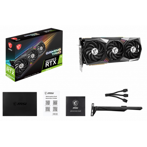 Продати Відеокарта MSI GeForce RTX 3090 Ti GAMING TRIO 24576MB (RTX 3090 Ti GAMING TRIO 24G) за Trade-In у інтернет-магазині Телемарт - Київ, Дніпро, Україна фото