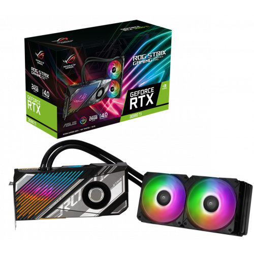 Продати Відеокарта Asus ROG Strix LC GeForce RTX 3090 Ti 24576MB (Rog-Strix-LC-RTX3090Ti-24G-Gaming) за Trade-In у інтернет-магазині Телемарт - Київ, Дніпро, Україна фото