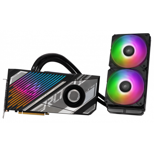 Продати Відеокарта Asus ROG Strix LC GeForce RTX 3090 Ti 24576MB (Rog-Strix-LC-RTX3090Ti-24G-Gaming) за Trade-In у інтернет-магазині Телемарт - Київ, Дніпро, Україна фото