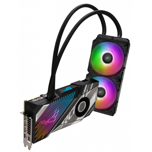 Продати Відеокарта Asus ROG Strix LC GeForce RTX 3090 Ti OC 24576MB (Rog-Strix-LC-RTX3090Ti-O24G-Gaming) за Trade-In у інтернет-магазині Телемарт - Київ, Дніпро, Україна фото