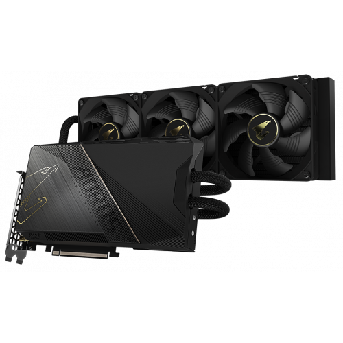 Продать Видеокарта Gigabyte GeForce RTX 3090 Ti AORUS XTREME WATERFORCE 24576MB (GV-N309TAORUSX W-24GD) по Trade-In интернет-магазине Телемарт - Киев, Днепр, Украина фото