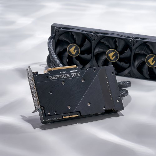 Продать Видеокарта Gigabyte GeForce RTX 3090 Ti AORUS XTREME WATERFORCE 24576MB (GV-N309TAORUSX W-24GD) по Trade-In интернет-магазине Телемарт - Киев, Днепр, Украина фото