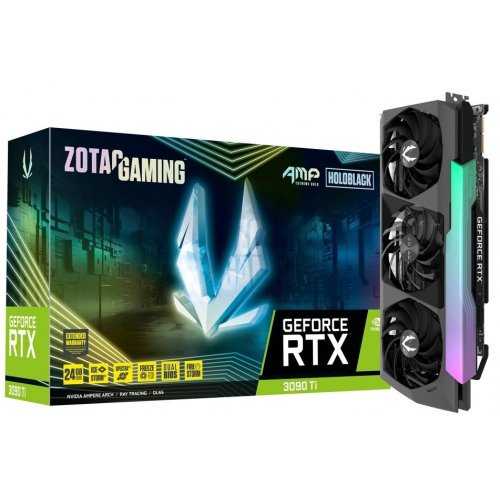 Продать Видеокарта Zotac Gaming GeForce RTX 3090 Ti AMP Extreme Holo (ZT-A30910B-10P) по Trade-In интернет-магазине Телемарт - Киев, Днепр, Украина фото