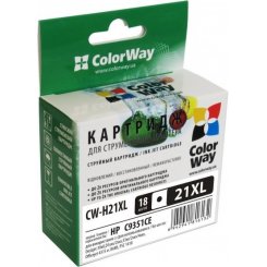 Картридж ColorWay CW-H21XL/H22XLSET Black