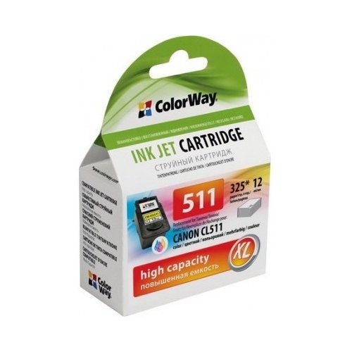 ColorWay CW-CCL511 CMY купити в Україні: Київ, Львів, Хмельницький, Тернопіль, Івано-Франківськ | Низька ціна, відгуки, характеристики від TELEMART фото