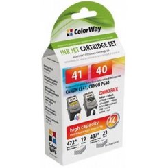 ColorWay CW-CPG40/CL41SET CMYBK