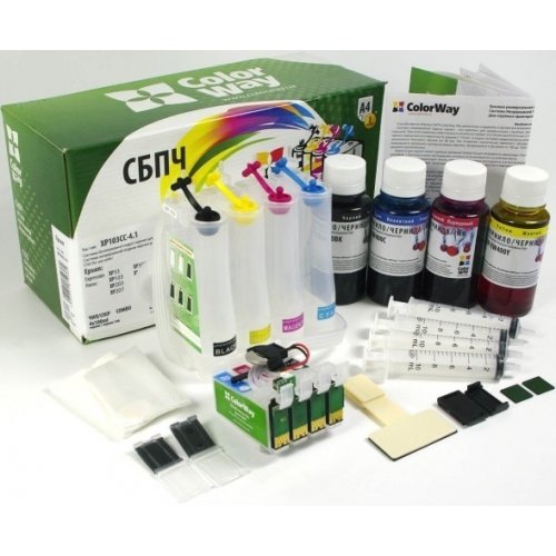 ColorWay XP313CC-4.5B CMYBK купити в Україні: Київ, Львів, Хмельницький, Тернопіль, Івано-Франківськ | Низька ціна, відгуки, характеристики від TELEMART фото