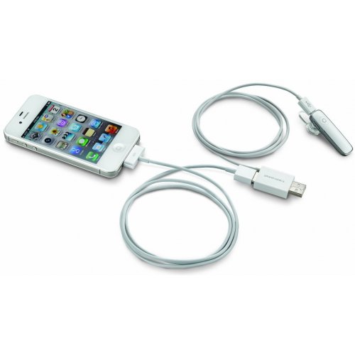 Купити Bluetooth-гарнітура Plantronics Marque 2 M165 White - ціна в Києві, Львові, Вінниці, Хмельницькому, Франківську, Україні | інтернет-магазин TELEMART.UA фото
