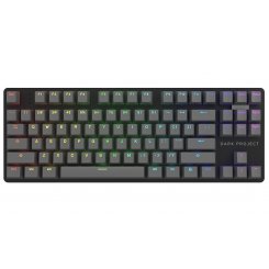 Клавіатура Dark Project KD87A ABS Gateron Red (DPO-KD-87A-006400-GRD) Black