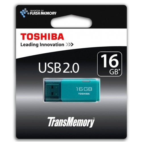 Накопичувач Toshiba HAYABUSA 16GB Aqua (THNU16HAYAQA(6) купити в Україні | Telemart фото
