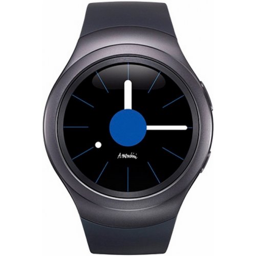 Купить Умные часы Samsung Gear S2 SM-R720 Dark Gray - цена в Харькове, Киеве, Днепре, Одессе
в интернет-магазине Telemart фото