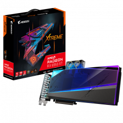 Видеокарта Gigabyte AORUS Radeon RX 6950 XT XTREME WaterForce WB 16384MB (GV-R695XTAORUSX WB-16GD)