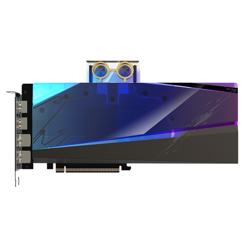 Продать Видеокарта Gigabyte AORUS Radeon RX 6950 XT XTREME WaterForce WB 16384MB (GV-R695XTAORUSX WB-16GD) по Trade-In интернет-магазине Телемарт - Киев, Днепр, Украина фото