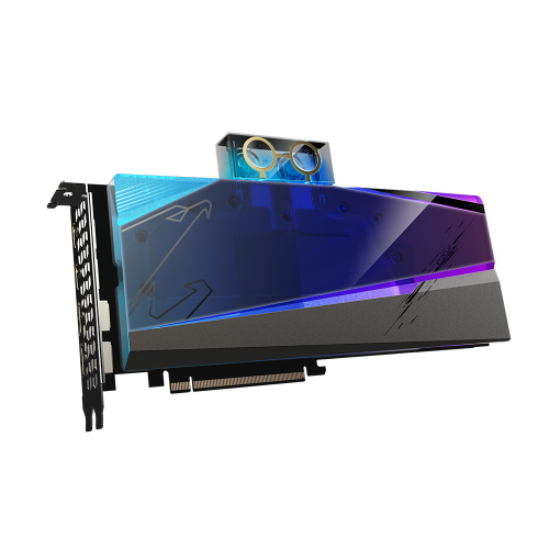 Продать Видеокарта Gigabyte AORUS Radeon RX 6950 XT XTREME WaterForce WB 16384MB (GV-R695XTAORUSX WB-16GD) по Trade-In интернет-магазине Телемарт - Киев, Днепр, Украина фото