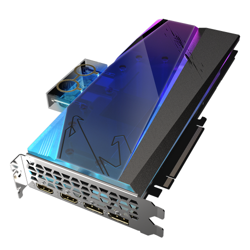 Продать Видеокарта Gigabyte AORUS Radeon RX 6950 XT XTREME WaterForce WB 16384MB (GV-R695XTAORUSX WB-16GD) по Trade-In интернет-магазине Телемарт - Киев, Днепр, Украина фото