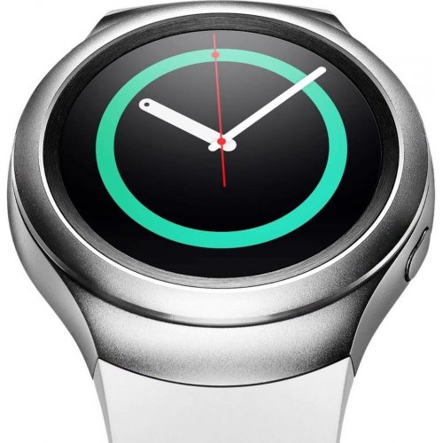 Купить Умные часы Samsung Gear S2 SM-R720 Silver - цена в Харькове, Киеве, Днепре, Одессе
в интернет-магазине Telemart фото