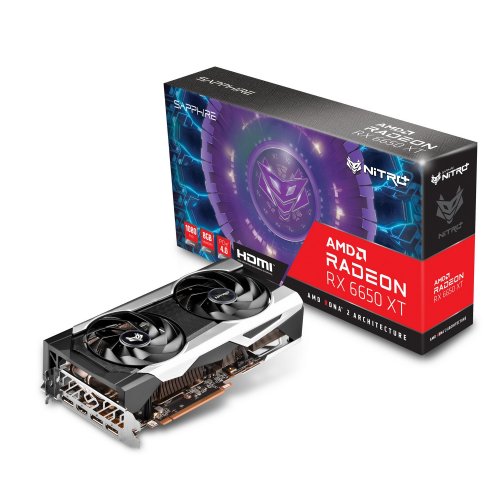 Продати Відеокарта Sapphire Radeon RX 6650 XT Nitro+ 8192MB (11319-01-20G) за Trade-In у інтернет-магазині Телемарт - Київ, Дніпро, Україна фото