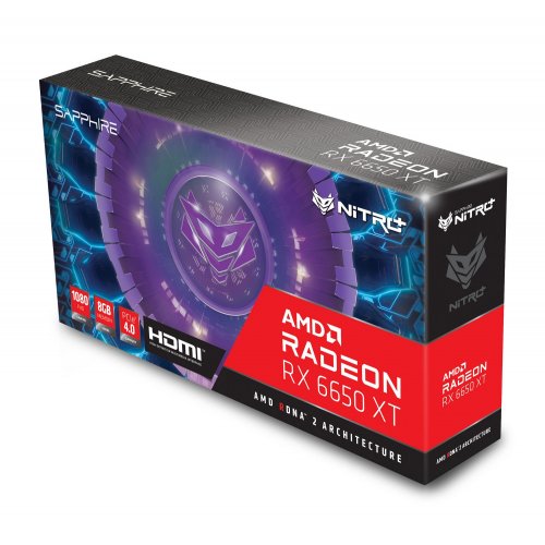 Продати Відеокарта Sapphire Radeon RX 6650 XT Nitro+ 8192MB (11319-01-20G) за Trade-In у інтернет-магазині Телемарт - Київ, Дніпро, Україна фото