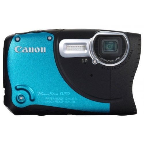 Купить Цифровые фотоаппараты Canon PowerShot D20 Blue - цена в Харькове, Киеве, Днепре, Одессе
в интернет-магазине Telemart фото